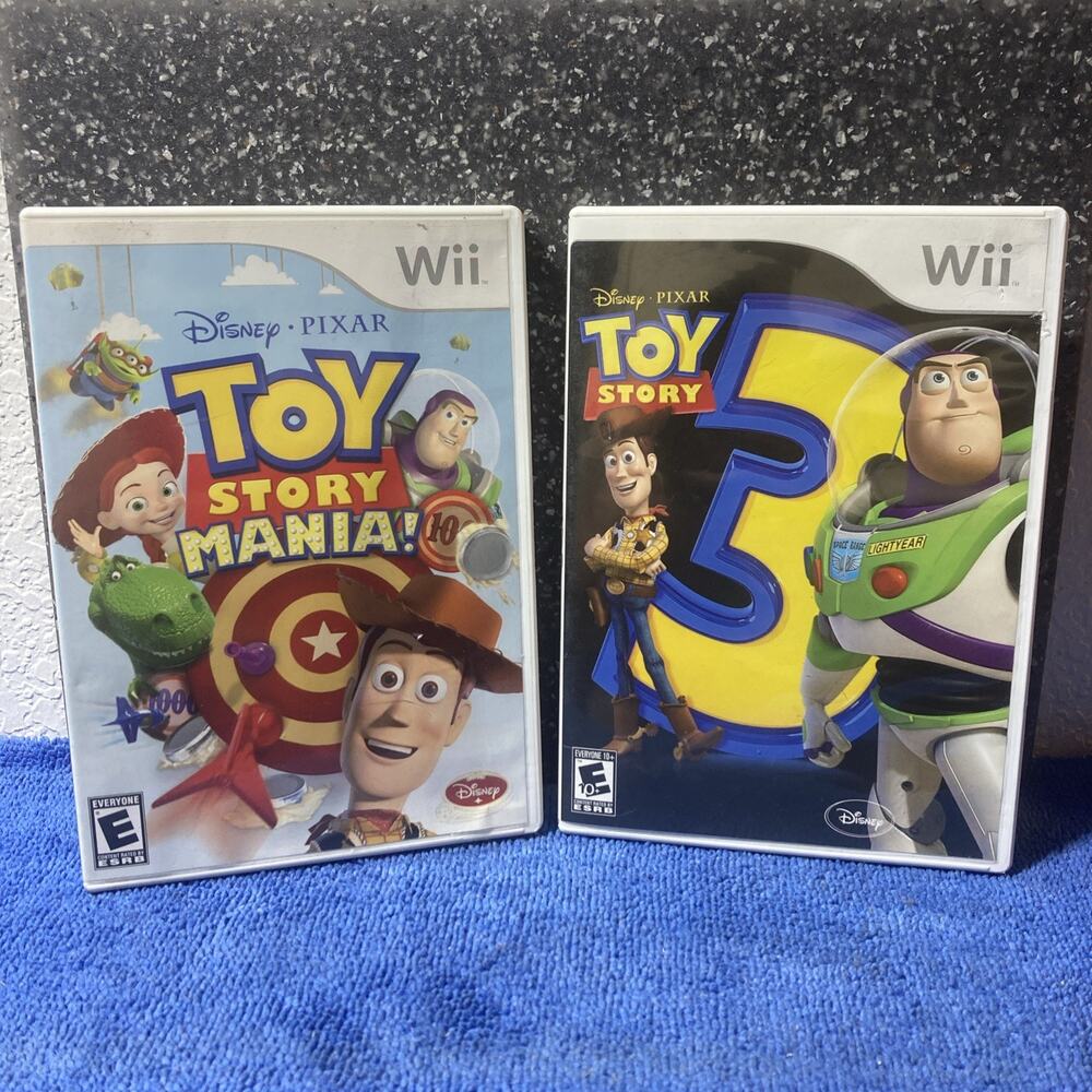 Toy Story Mania & Toy Story 3 BUNDLE Nintendo Wii